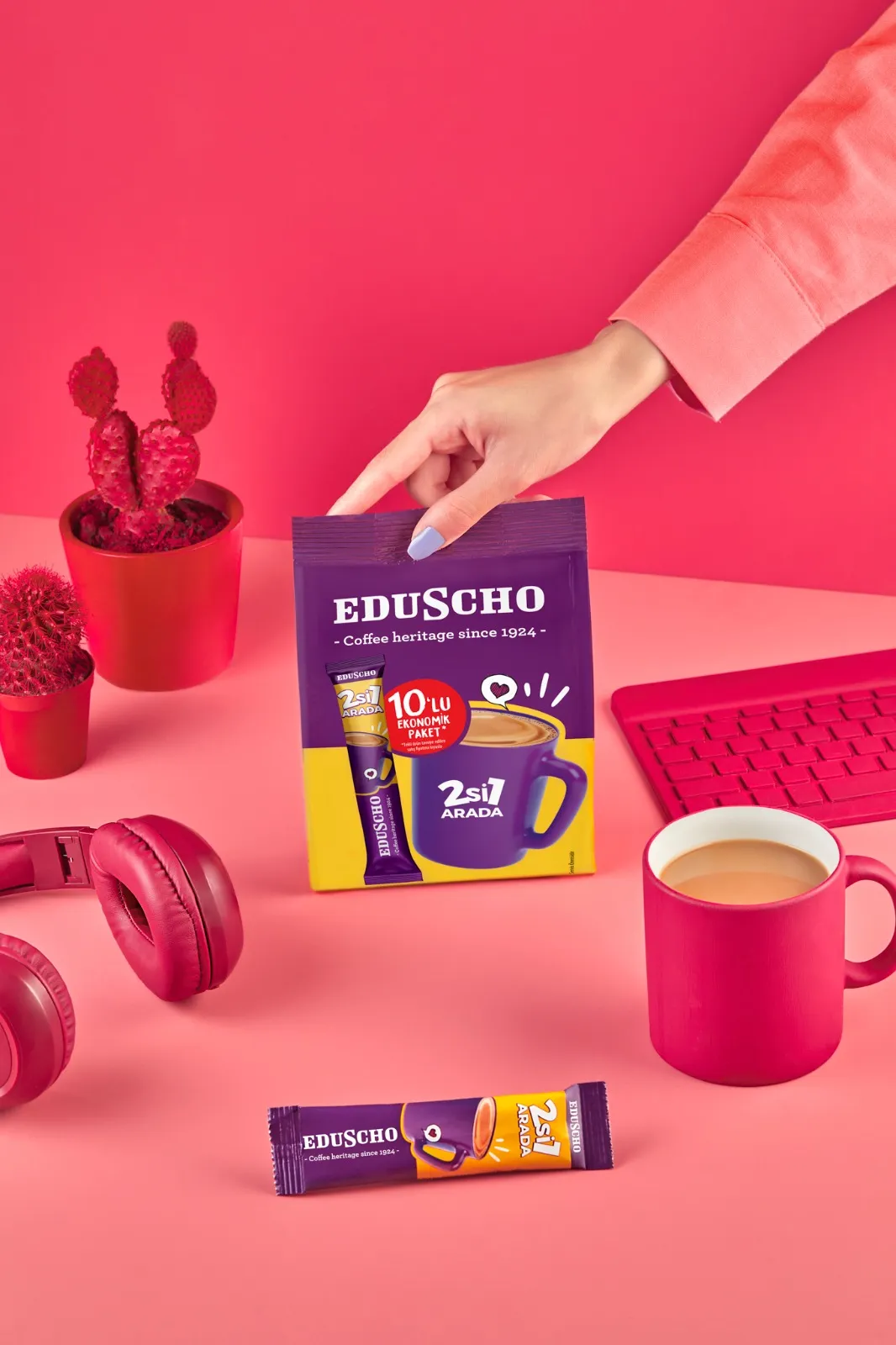 Eduscho — Brand × Lifestyle Visual Language